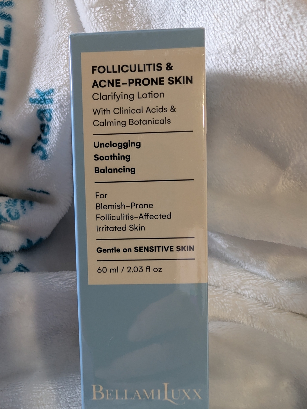 BellamiLuxx  Clarifying Lotion for Folliculitis & Acne-Prone Skin